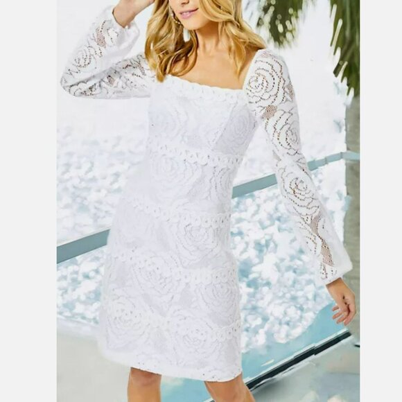 Lilly Pulitzer Dresses & Skirts - Lilly Pulitzer Zoella Dress in Resort White